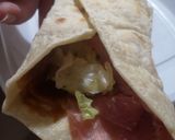 Foto del passaggio 4 della ricetta #645 Piadina 🌯🥓🧀🥬