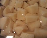 Csípős csirkeszárnyak főtt burgonyával és narancs kompóttal recept fázis 4 fotója