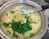 Foto langkah ke 4 dari resep Bubur Sayur Kilat.