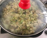 Foto del paso 3 de la receta: Tortilla de lechuga con berenjena asada a la andaluza