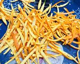 Une image de l'étape 1 de Zeste d'orange confite 🍊.