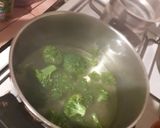 Foto del paso 1 de la receta: Fideos de espinaca con salsa de pollo y verduras