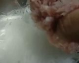 รูปขั้นตอนการทำที่ 1 ของ ต้มมะระยัดไส้หมูสับ