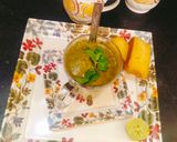 A picture of step 3 of Moringa Powder Tea Recipe 😋.