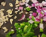 A picture of step 3 of Raw Banana Manchurian.