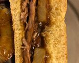 A picture of step 5 of Hawaiian Steak Sandwich.