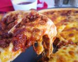Foto langkah ke 17 dari resep Bolognese Pizza.
