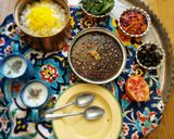 عکس مرحله 2 از دستور فسنجون عدس