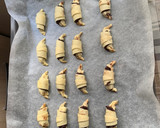 Foto del paso 3 de la receta: Cruasanes de chocolate negro