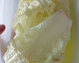 รูปขั้นตอนการทำที่ 2 ของ ผักกาดพันชั้นในหม้อหุงข้าว Millefeuille Napa cabbage