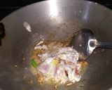A picture of step 2 of Nawabi Chicken.