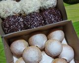 Foto langkah ke 5 dari resep Donat lembutt mennull dg white ring.