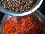 Lentilles aux lardons sauce tomate bio
