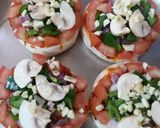 A picture of step 1 of Mini pizza.