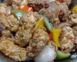 A picture of step 10 of Karahi.Chicken manchorian.