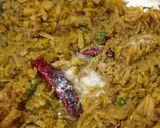 A picture of step 2 of Thor (Banana Stem) Bhaja Bengali Style.