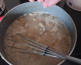 A picture of step 2 of Hot and Sour Soup.