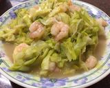 韭黃炒鮮蝦的食譜步驟2照片