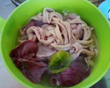 Foto langkah ke 1 dari resep Sate Pindang Telur Puyuh dan jeroan ayam.