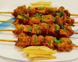 صورة لخطوة 9 من وصفة شيش طاووق مشوي بالفرن بشهي 🍡🍢🍡🍢🍡🍢🍡🍢🍡🍢🍡🍢