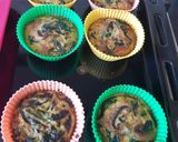 Foto del paso 7 de la receta: Copitas de champiñón y espinaca