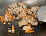 รูปขั้นตอนการทำที่ 2 ของ หมูผัดซอสโคชูจัง