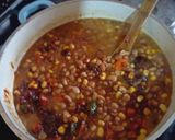 A picture of step 8 of BBQ Beans.