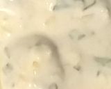 Une image de l'étape 4 de Tartinade au yaourt grec,olives,citron et persil.