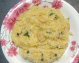 A picture of step 2 of Ven Pongal.