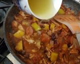 A picture of step 5 of My Hot Spicey Mix Chicken & smoked Sausage.💙.