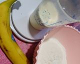 Foto del paso 1 de la receta: Budín de banana c/dulce de leche + corazón de dulce de leche