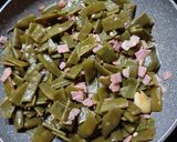 Foto del paso 2 de la receta Judías verdes con bacon