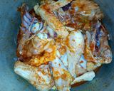 A picture of step 1 of Chicken stew.