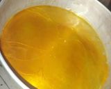 A picture of step 3 of Chocoflan 😋.