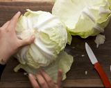 A picture of step 1 of Stuffed Cabbage with Pomegranate Molasses 😋.