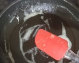 A picture of step 2 of European omelet with brown bread.