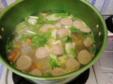 Sayur sop daging
