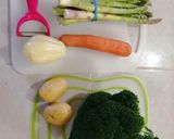 Foto del paso 12 de la receta: Medallones de res sellados con salsa holandesa y verduras al vapor