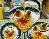 A picture of step 3 of 🎃Halloween Party Appetizer: Deviled Eggs.