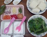 Foto langkah ke 1 dari resep Pepes tahu udang.