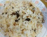 A picture of step 4 of Zeera baghar rice.
