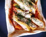 Une image de l'étape 4 de Pizza 🍕 wrap minutes cordon bleu 😋.