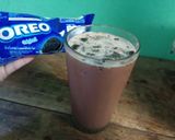 Foto langkah ke 3 dari resep Shake Chocolate Oreo.