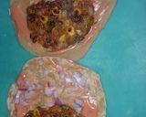 A picture of step 2 of Chatpati roti.