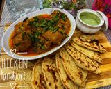 A picture of step 5 of Chicken tandoori.