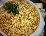 صورة لخطوة 3 من وصفة طبق الأرز المفلفل بالشعرية