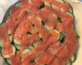 Une image de l'étape 2 de Tarte courgettes - saumon.