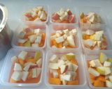 Foto langkah ke 6 dari resep Jelly fruit salad creamy.