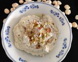 A picture of step 5 of Makhana shrikhand.
