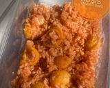 Foto langkah ke 5 dari resep Nasi Goreng sosis bumbu instan.